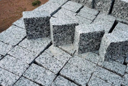 Брусчатка 100x100 из Санарского гранита , фото Купить Брусчатка 100x100 из Санарского гранита в Братске